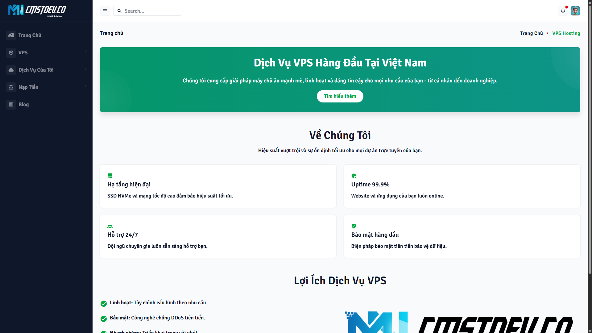 Code bán vps tự động qua api hoặc đơn tay ( Dự Án )